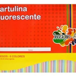 CARTULINA FLUORESCENTE IMAGIN ARTE