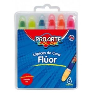 LAPICES DE CERA FLUOR PROARTE