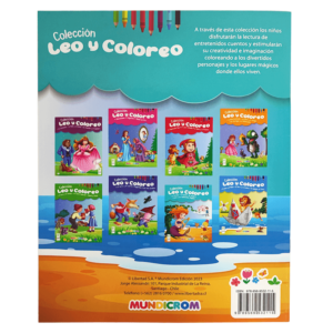 Libro De Cuentos Para Colorear