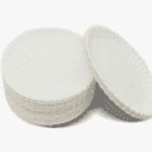 PLATO BLANCO DE CARTON 17 CM